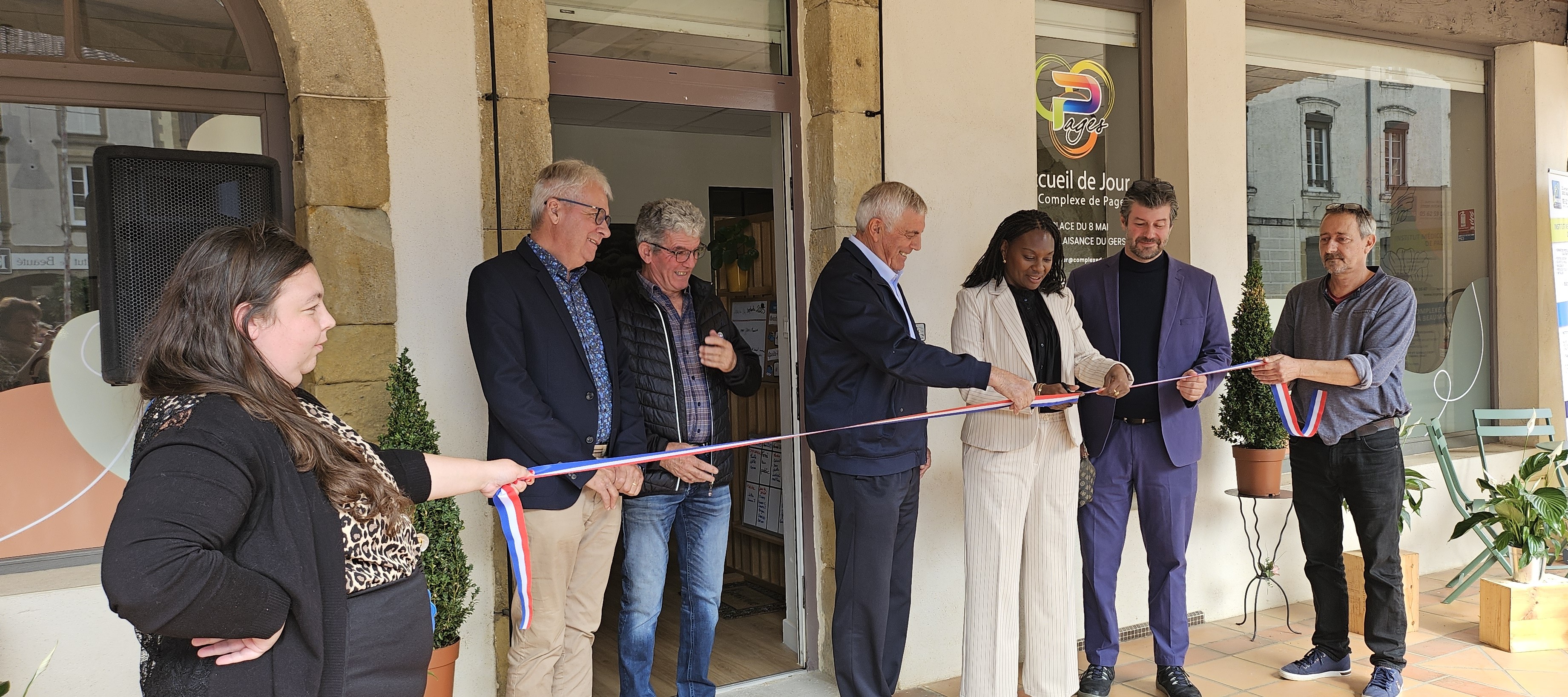 Inauguration de l'accueil de jour du Complexe de Pagès