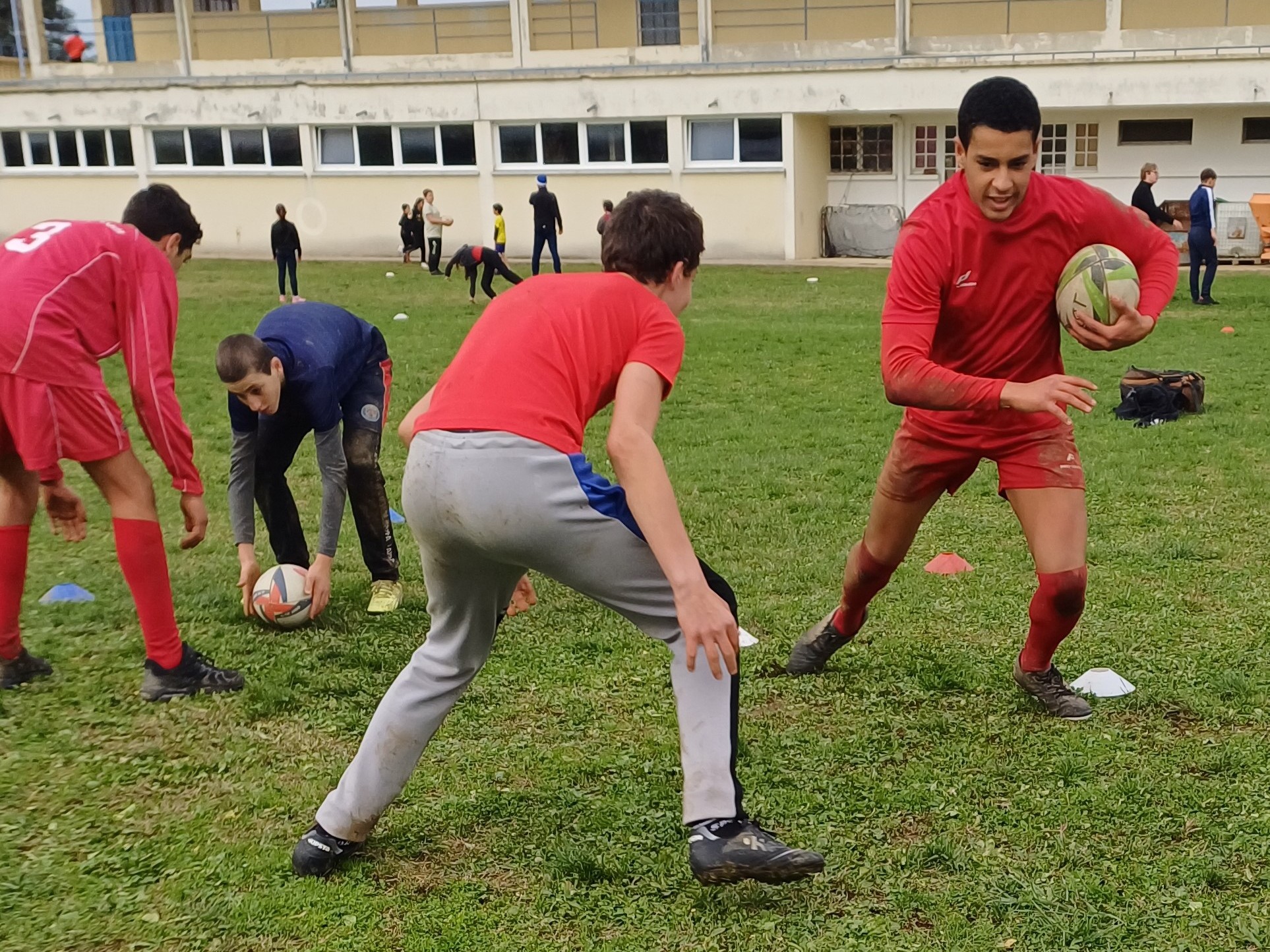 Journée RUGBY S.A.J  FFSA  à CONDOM