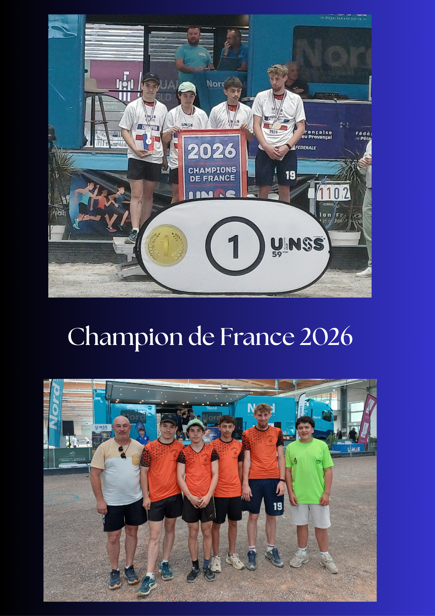 Sport partagé : les jeunes de Pagès sacrés champions de France pour la deuxième année consécutive