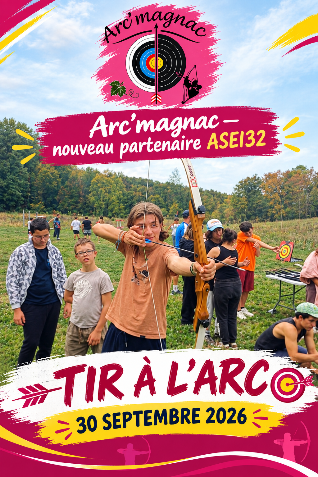 Tir à L'arc aux "ARC'MAGNAC"