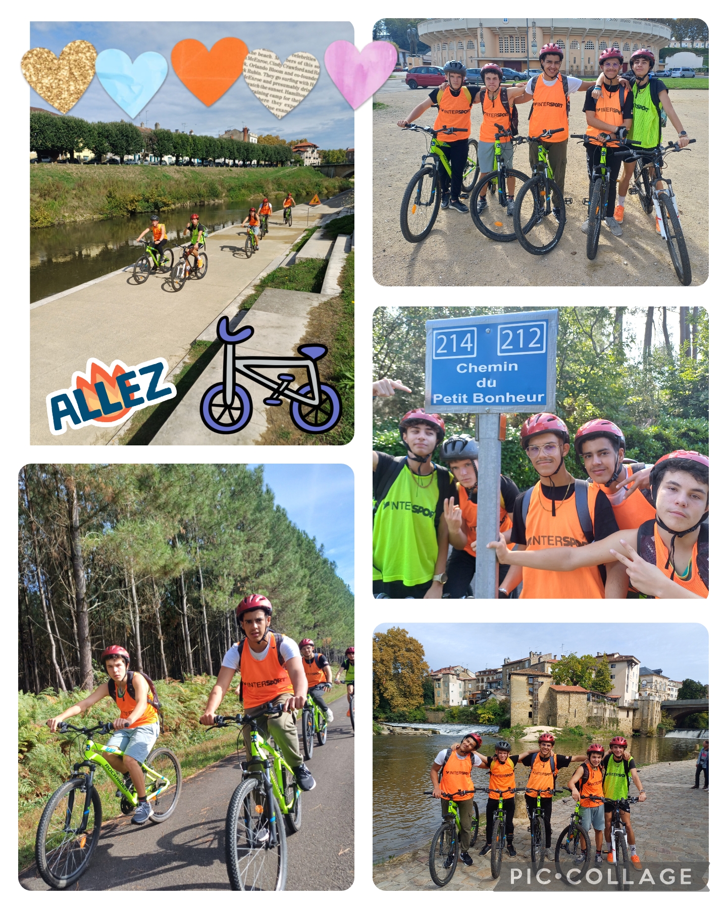 Sortie VTT Voie verte du Marsan  S.A.J  FFSA