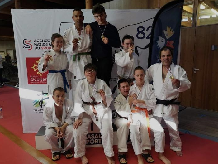 Sélection championnat de France Judo adapté