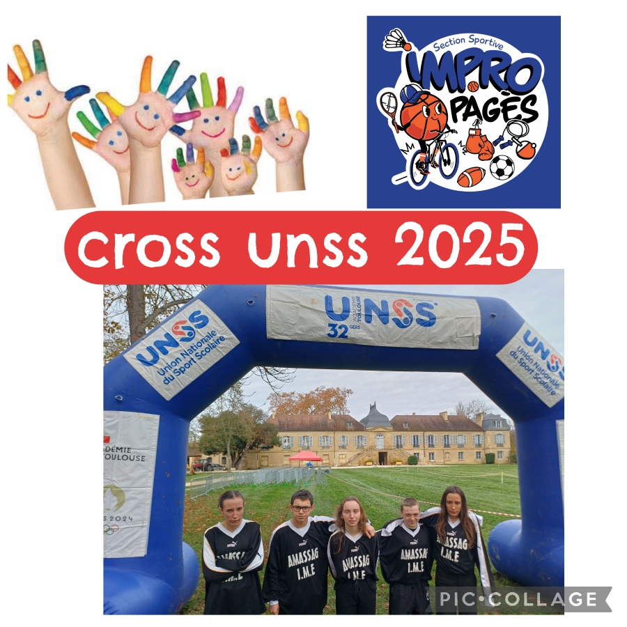 CROSS départemental UNSS Sport Partagé à l'Isle de Noé